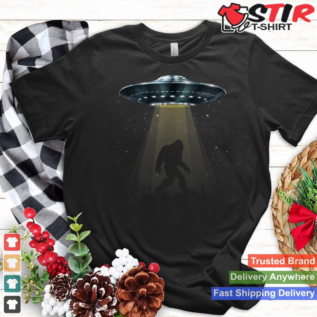 Bigfoot Abduction Shirt Alien Ufo Sasquatch Lovers Space