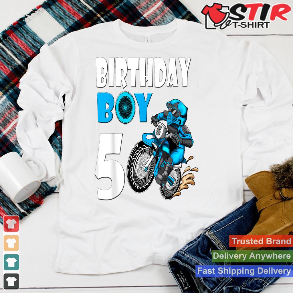 Birthday Boy 5 Birthday Boy Motocross Motorcycle Motorbike