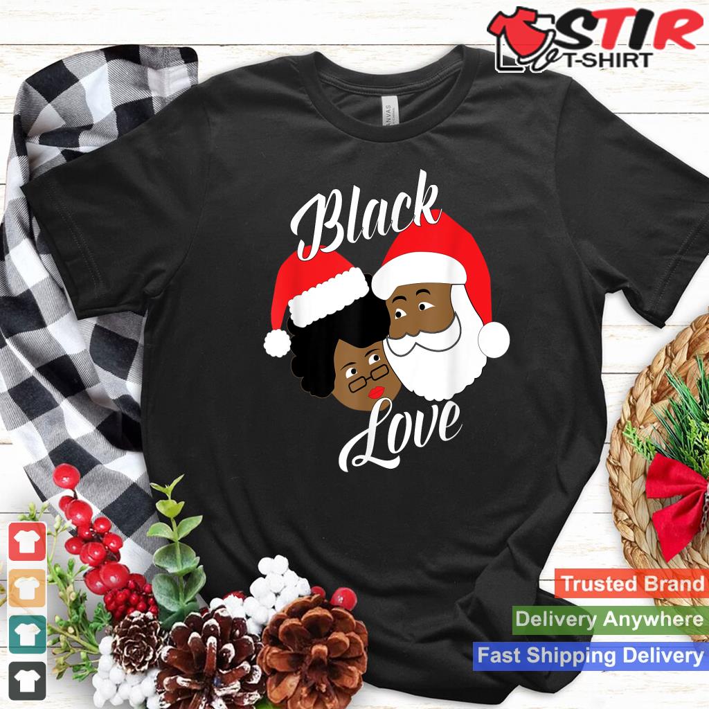 Black Santa & Mrs Claus Black Love Funny Christmas_1
