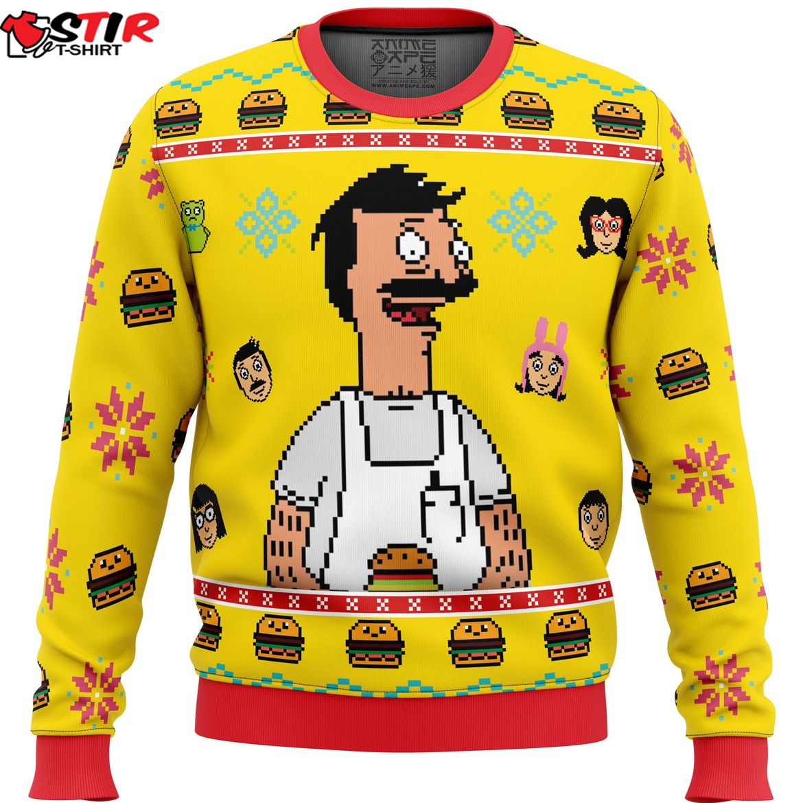 BobS Burgers Ugly Christmas Sweater Stirtshirt