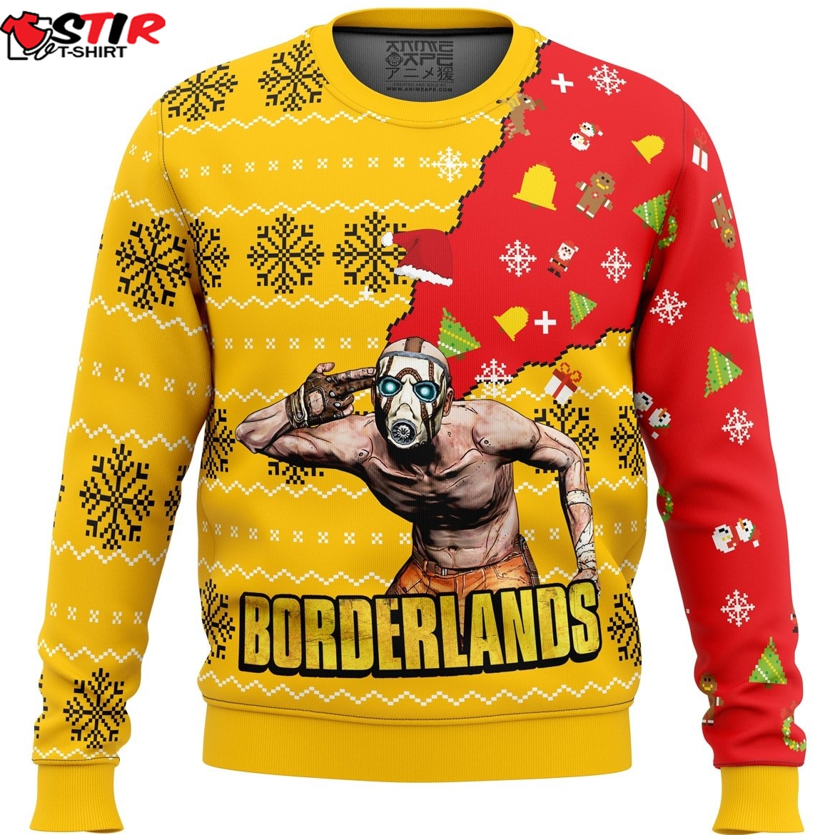 Borderlands V2 Ugly Christmas Sweater Stirtshirt