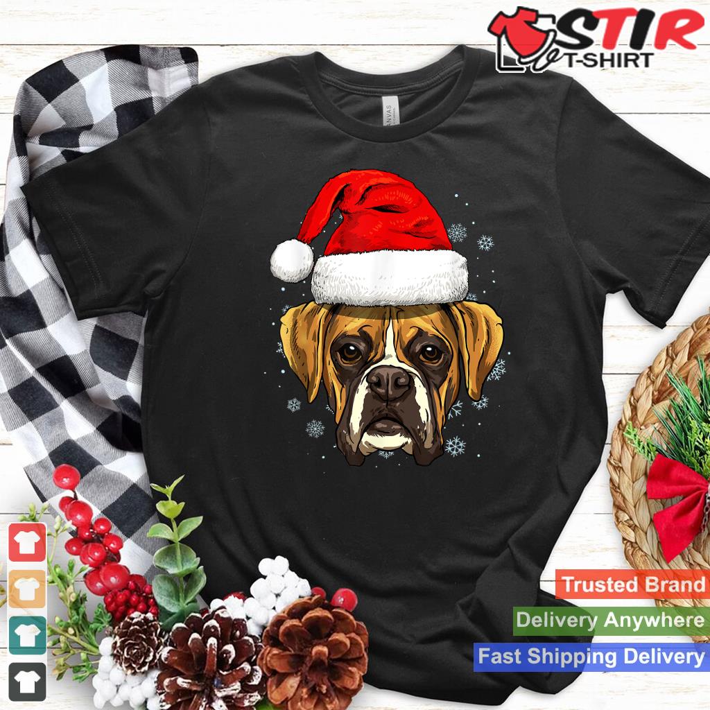 Boxer Dog Christmas Season Breed Owner Keeper Enthusiasts