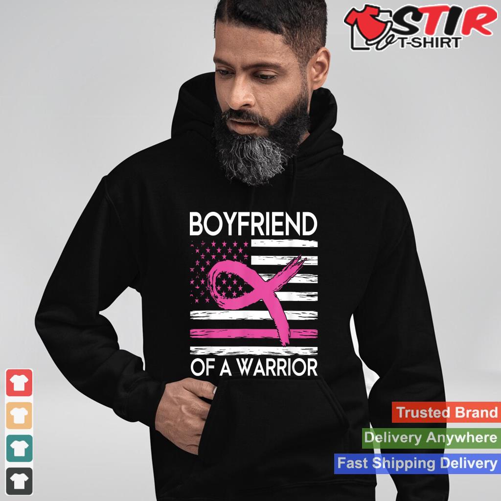Boyfriend Of A Warrior Breast Cancer Awareness Support Squad
