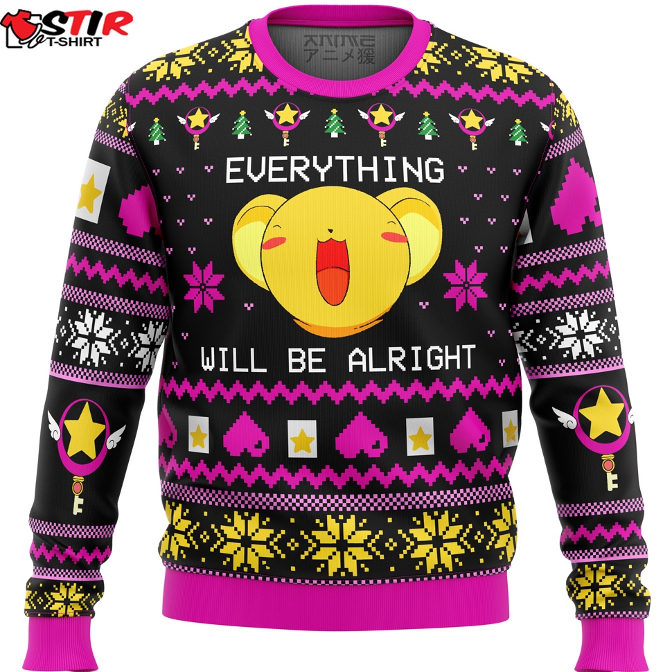 Cardcaptor Sakura Happy Ugly Christmas Sweater Stirtshirt