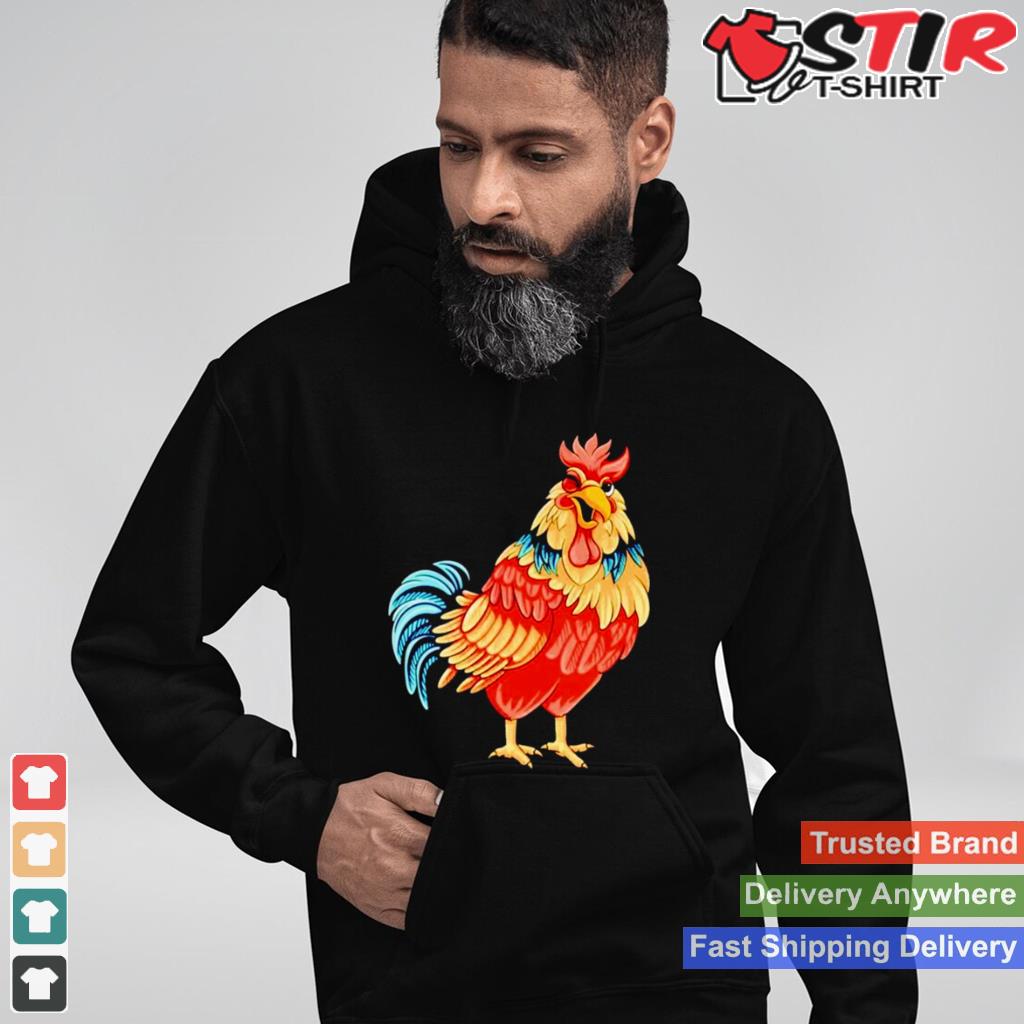 Chicken Huge Cock Shirt Shirt Hoodie Sweater Long Sleeve