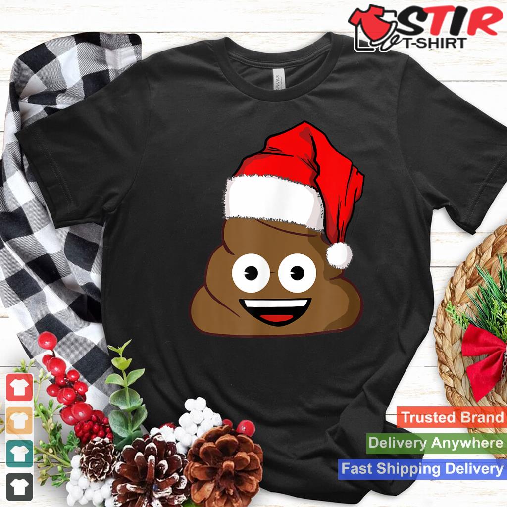 Christmas Poop Funny Poop With Santa Hat_1