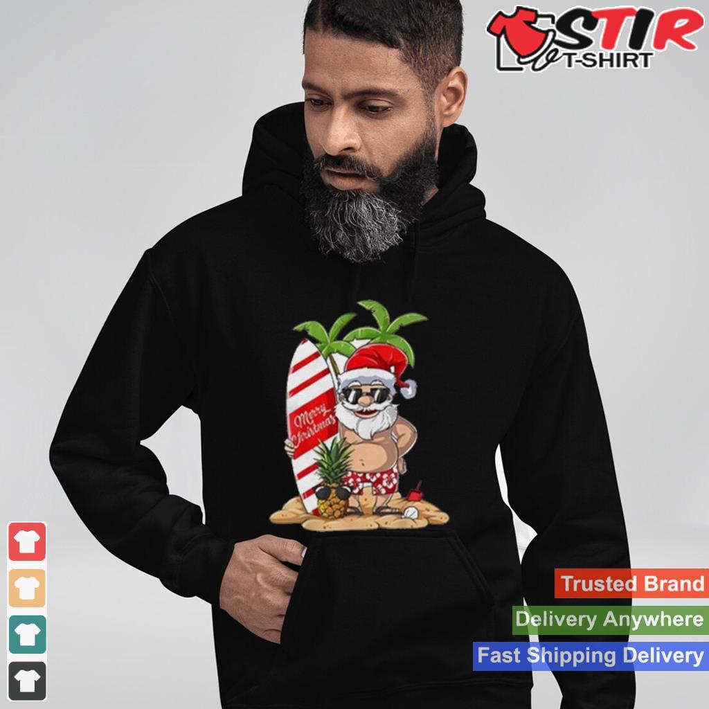 Christmas Santa Kalikimaka 2023 T Shirt Shirt Hoodie Sweater Long Sleeve
