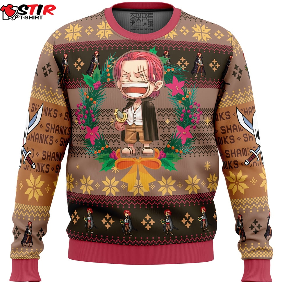Christmas Shanks One Piece Ugly Christmas Sweater Stirtshirt