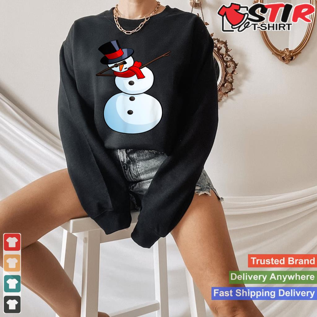 Christmas Snowman Dab Tshirt