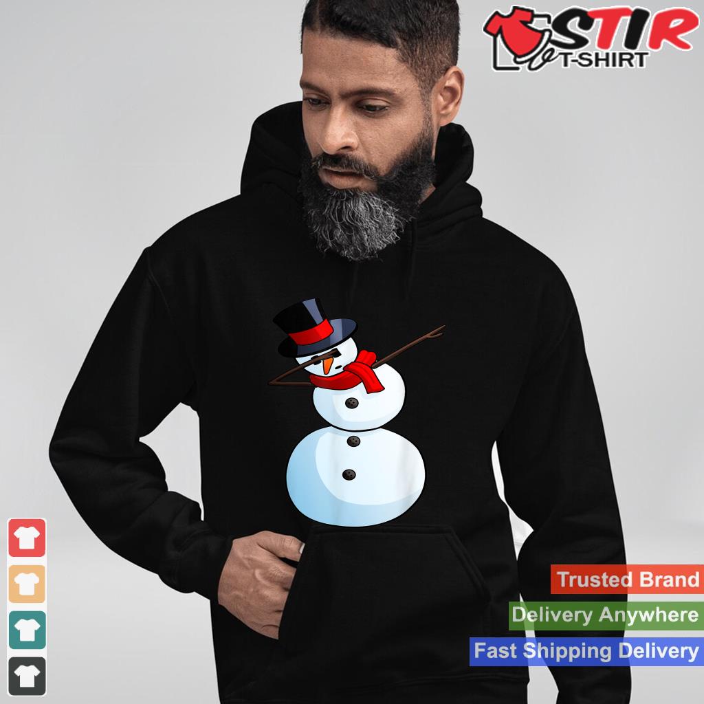 Christmas Snowman Dab Tshirt