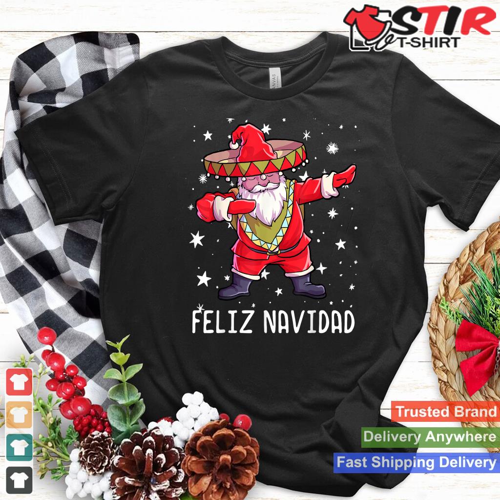 Christmas Sombrero Poncho Mexican Dabbing Santa