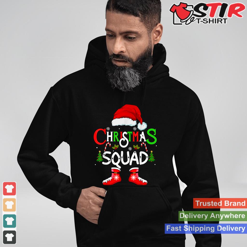 Christmas Squad Funny Xmas Santa Family Pajamas Crew 2022