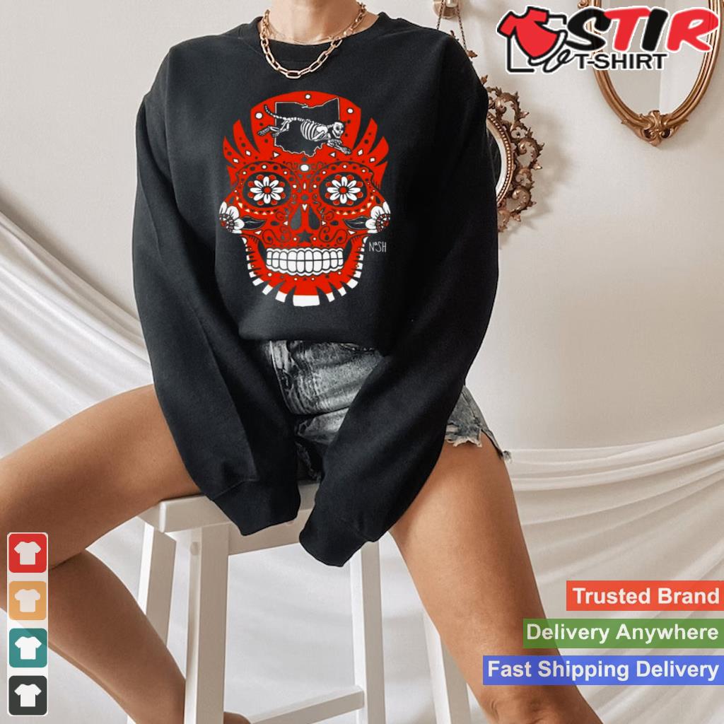 Cincinnati Bengals Sugar Skull T Shirt Shirt Hoodie Sweater Long Sleeve