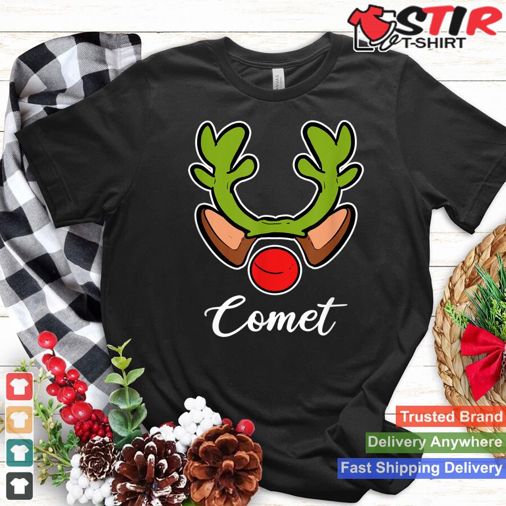 Comet Reindeer Christmas Costume Ugly Christmas Sweater Shirt Hoodie Sweater Long Sleeve