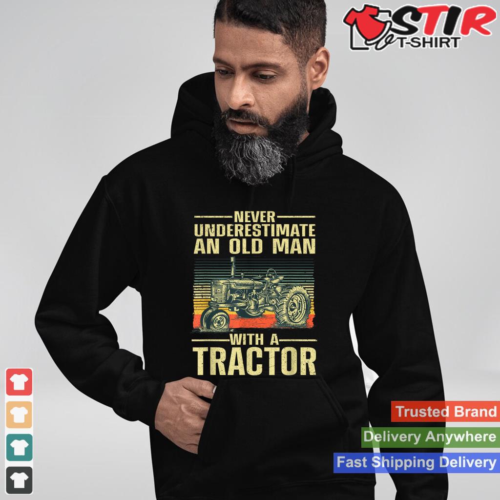 Cool Tractor Design For Grandpa Men Tractor Driver Farming