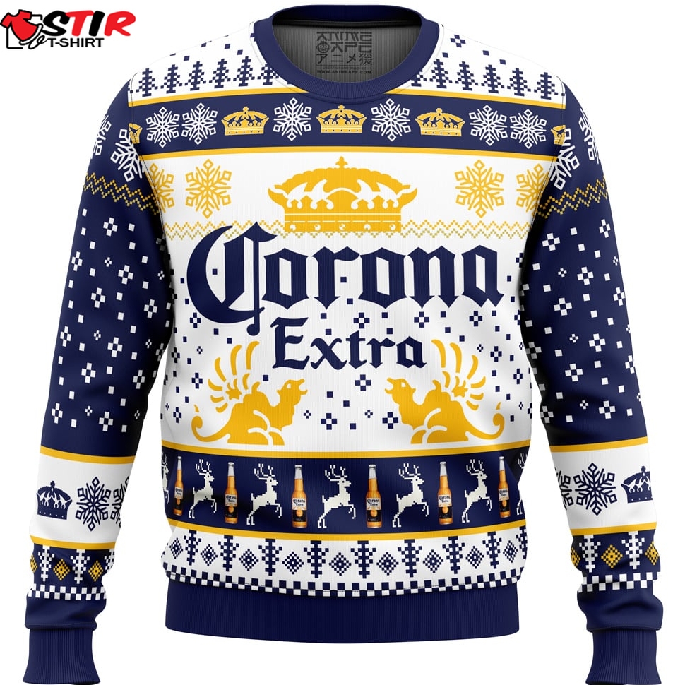 Corona Extra Ugly Christmas Sweater Stirtshirt