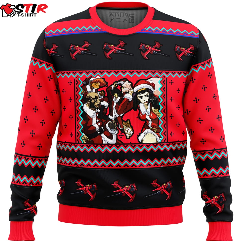 Cowboy Bebop Holiday Ugly Christmas Sweater Stirtshirt