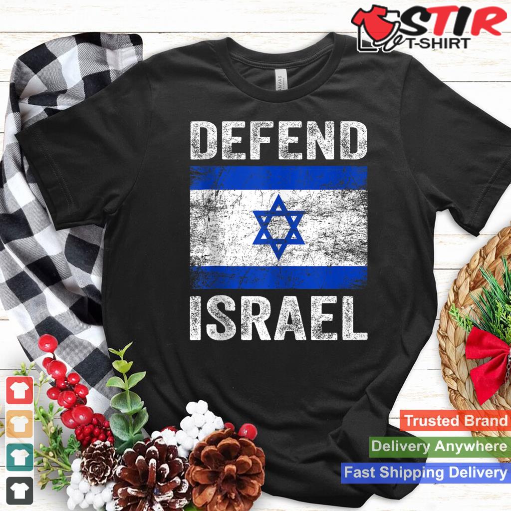 Defend Israel Support Israel I Stand With Israel Israel Flag Tank Top