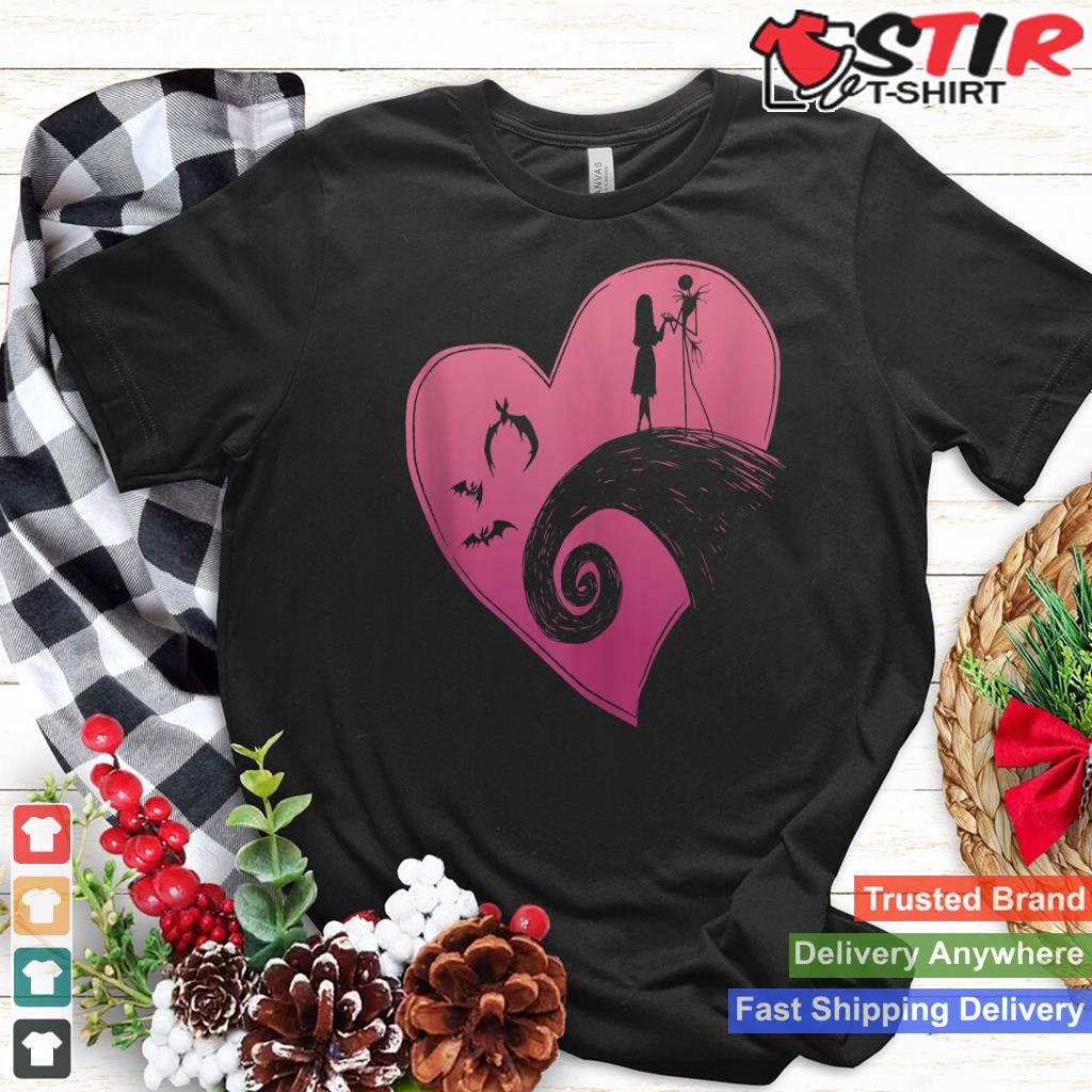 Disney The Nightmare Before Christmas Jack And Sally Heart Tank Top