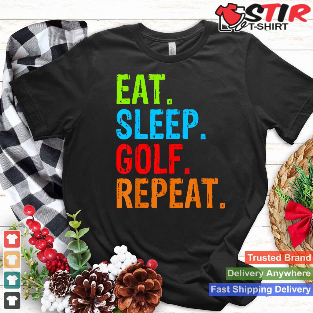 Eat Sleep Golf Repeat Gift