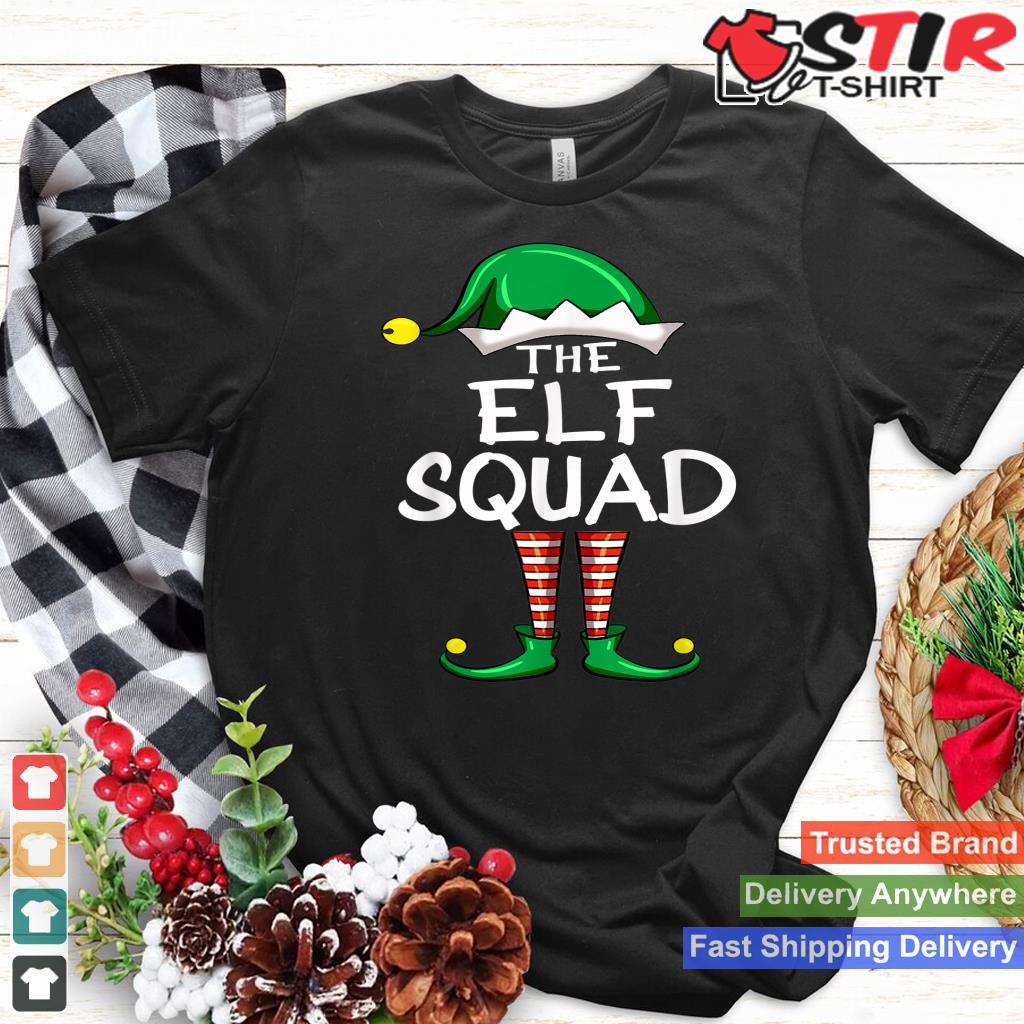 Elf Squad Matching Group Funny Christmas Pajama For Family