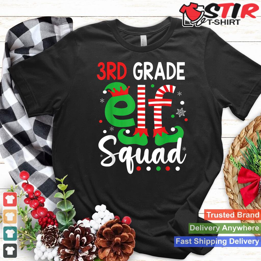 Elf Squad Third Grade Teacher Christmas 3Rd Grade Teacher