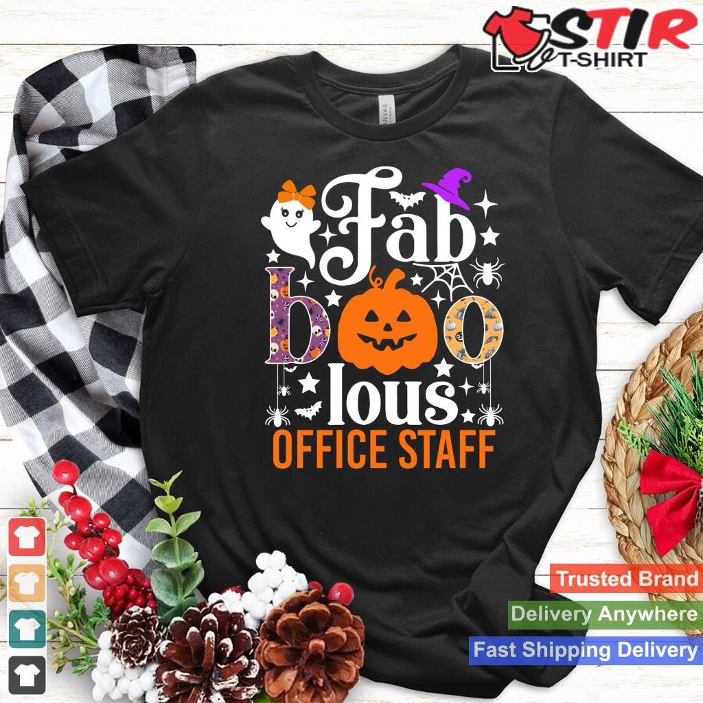 Fab Boo Lous Office Staff Shirt Funny Halloween Costume Long Sleeve