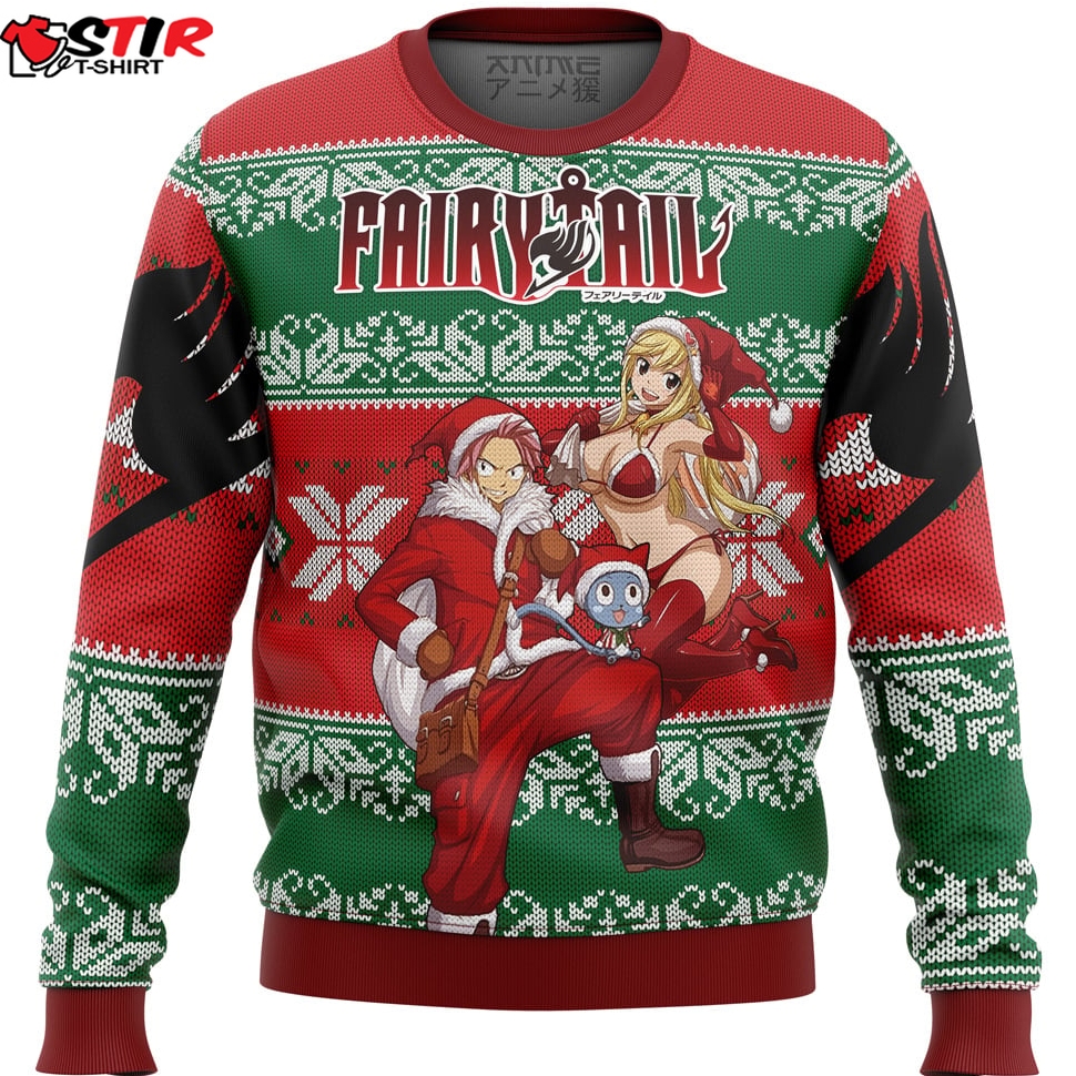 Fairy Tail Ugly Christmas Sweater Stirtshirt