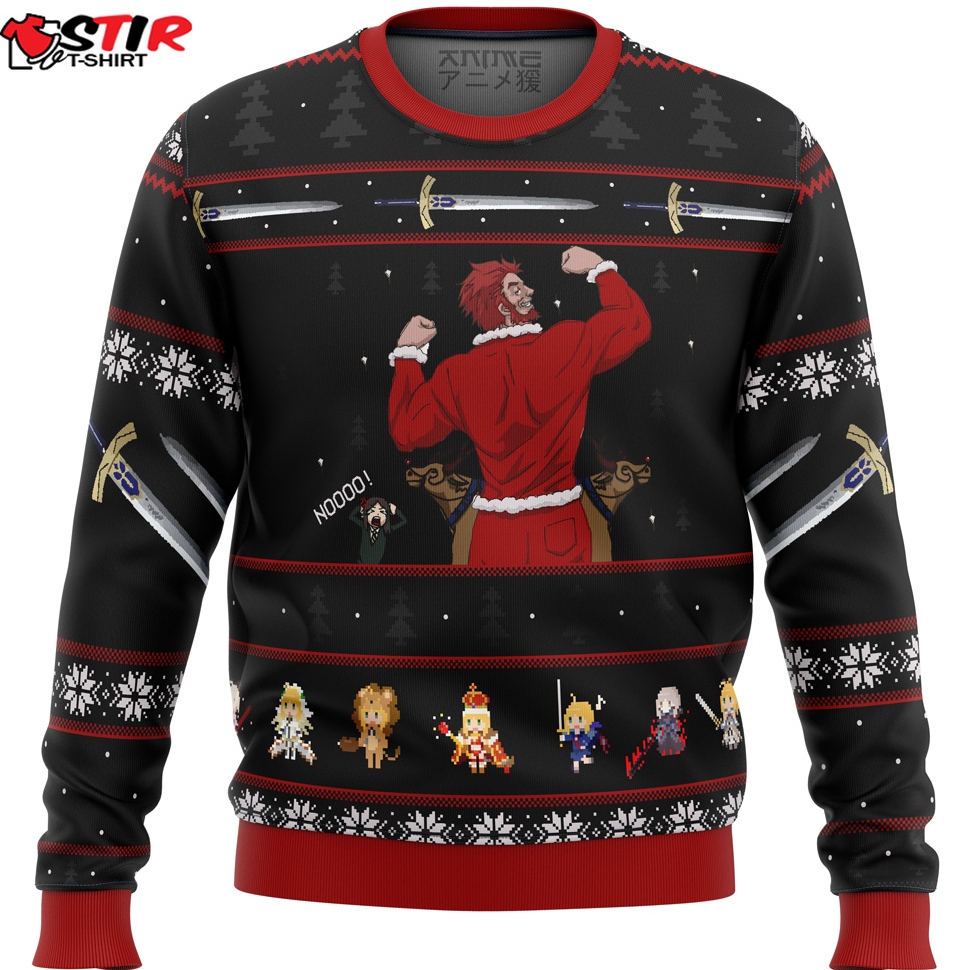 Fate Zero Rider Iskander Waver Ugly Christmas Sweater Stirtshirt