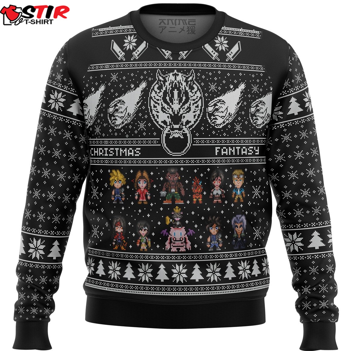 Final Fantasy 7 Vii Ff7 Ugly Christmas Sweater Stirtshirt