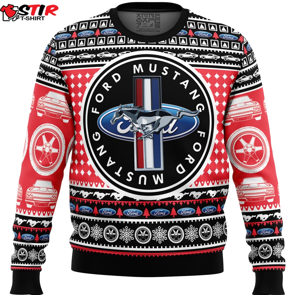 Ford Mustang Ugly Christmas Sweater Stirtshirt