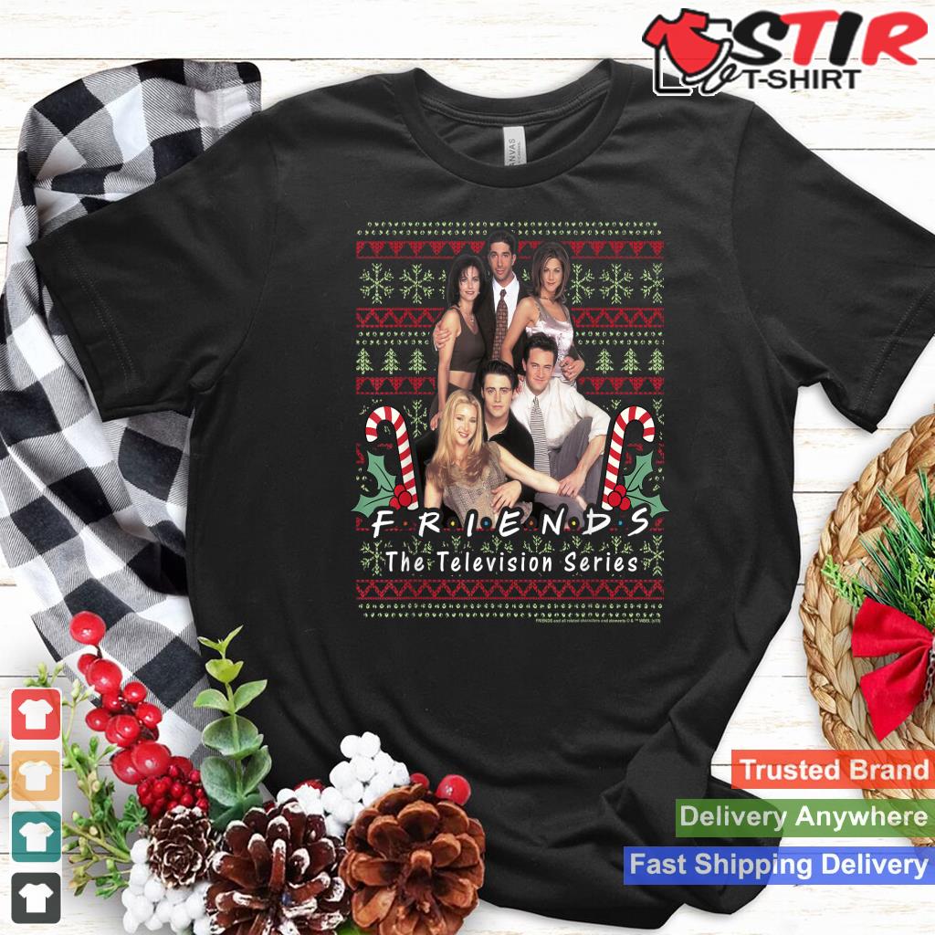 Friends Christmas Ugly Sweater Style Group Shot_1 Shirt Hoodie Sweater Long Sleeve