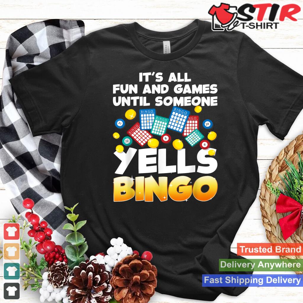 Funny Bingo Lover Design For Men Women Bingo Gambling Player