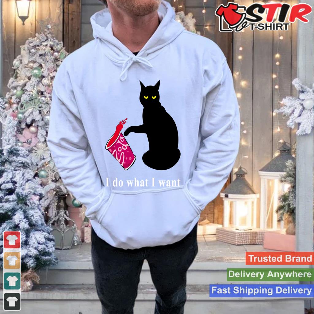 Funny Black Cat Do What I Want Long Sleeve