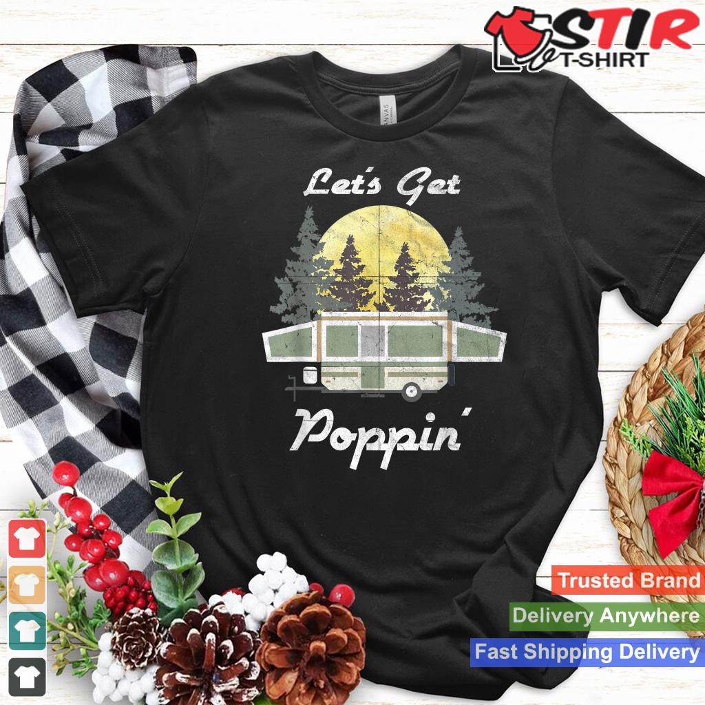 Funny Camping T Shirt Rv Popup Camper Tent Trailer Outdoor_1
