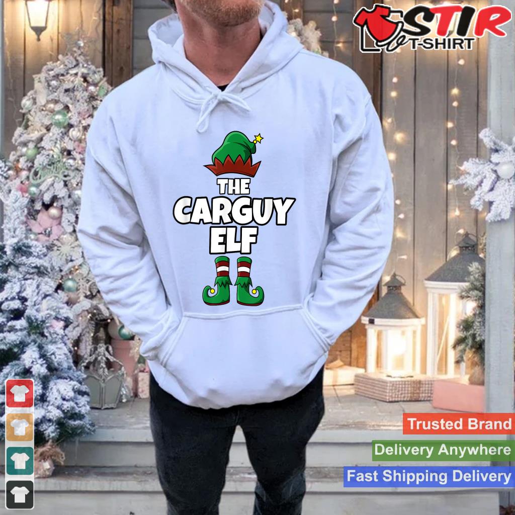Funny Car Guy Gift   Carguy Elf Christmas Party Pajama_1