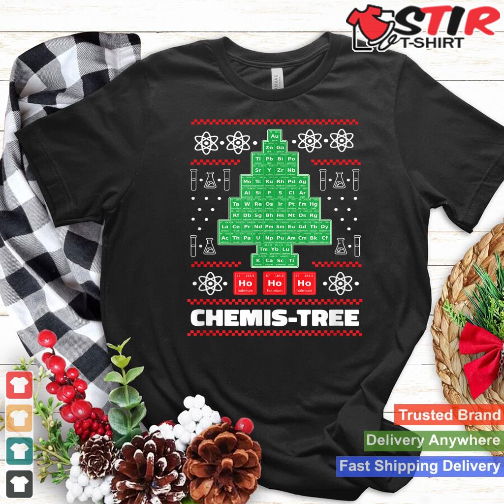Funny Chemistry Christmas  Science Holiday Periodic Table