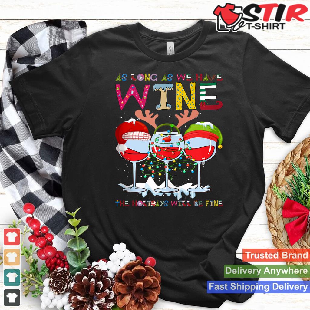 Funny Christmas Wine Family Party Drinks Matching Tank Top