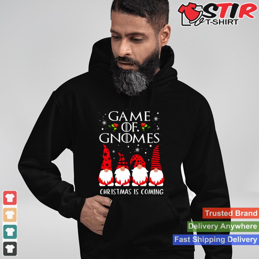 Funny Game Gnomes Christmas Is Coming Xmas Pajama Shirt TShirt Hoodie Sweater Long
