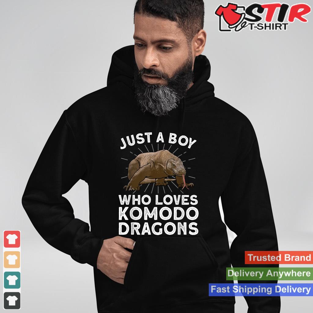 Funny Komodo Dragon Design For Boys Men Dragon Lizard Lovers