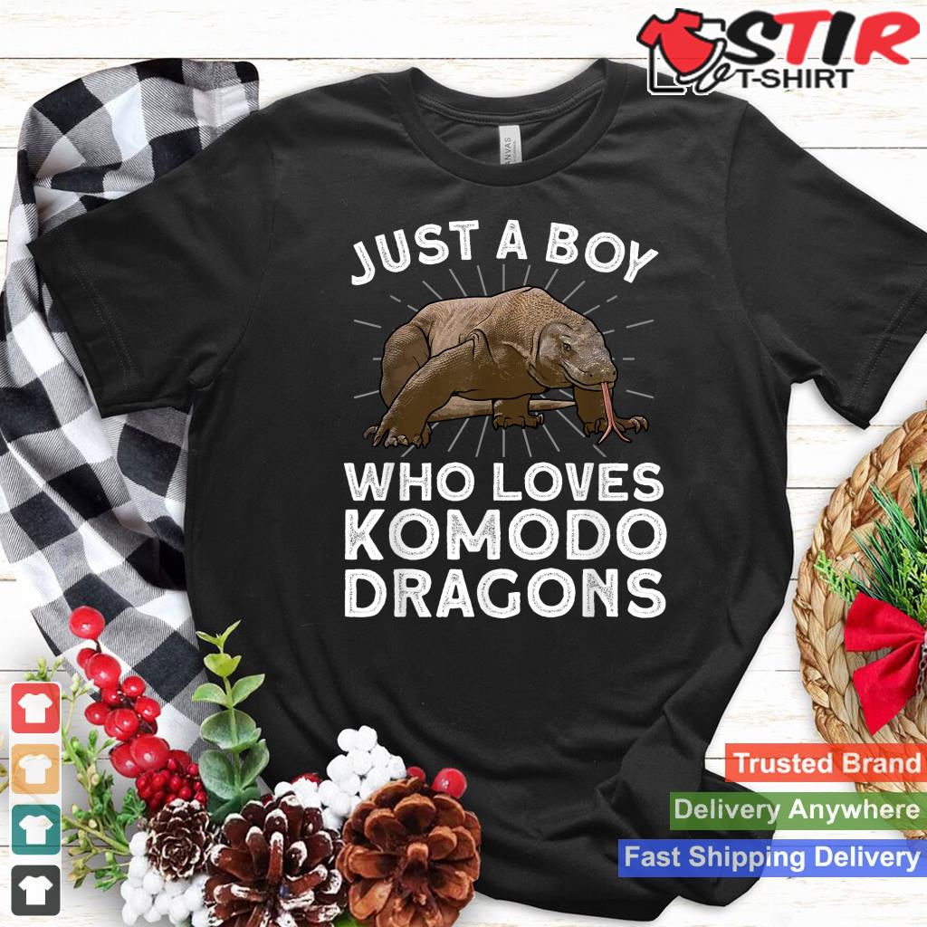 Funny Komodo Dragon Design For Boys Men Dragon Lizard Lovers