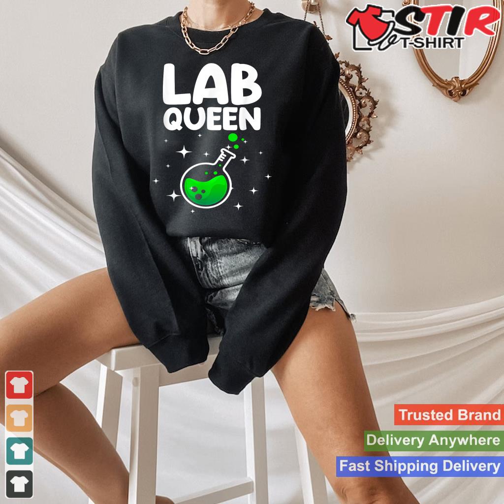 Funny Laboratory Design For Women Girls Lab Queen Lab Tech_1