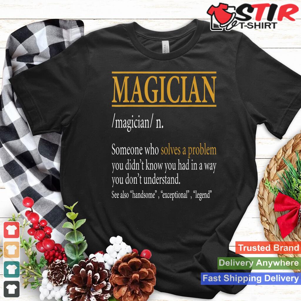 Funny Magician Definition Birthday Or Christmas Gift