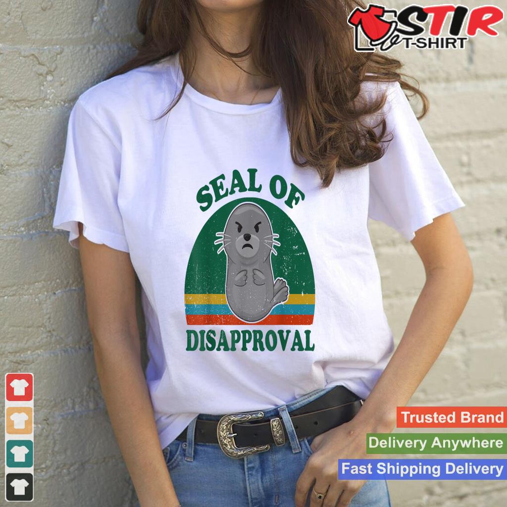 Funny Seal Of Disapproval For Beach Ocean Animal Lover