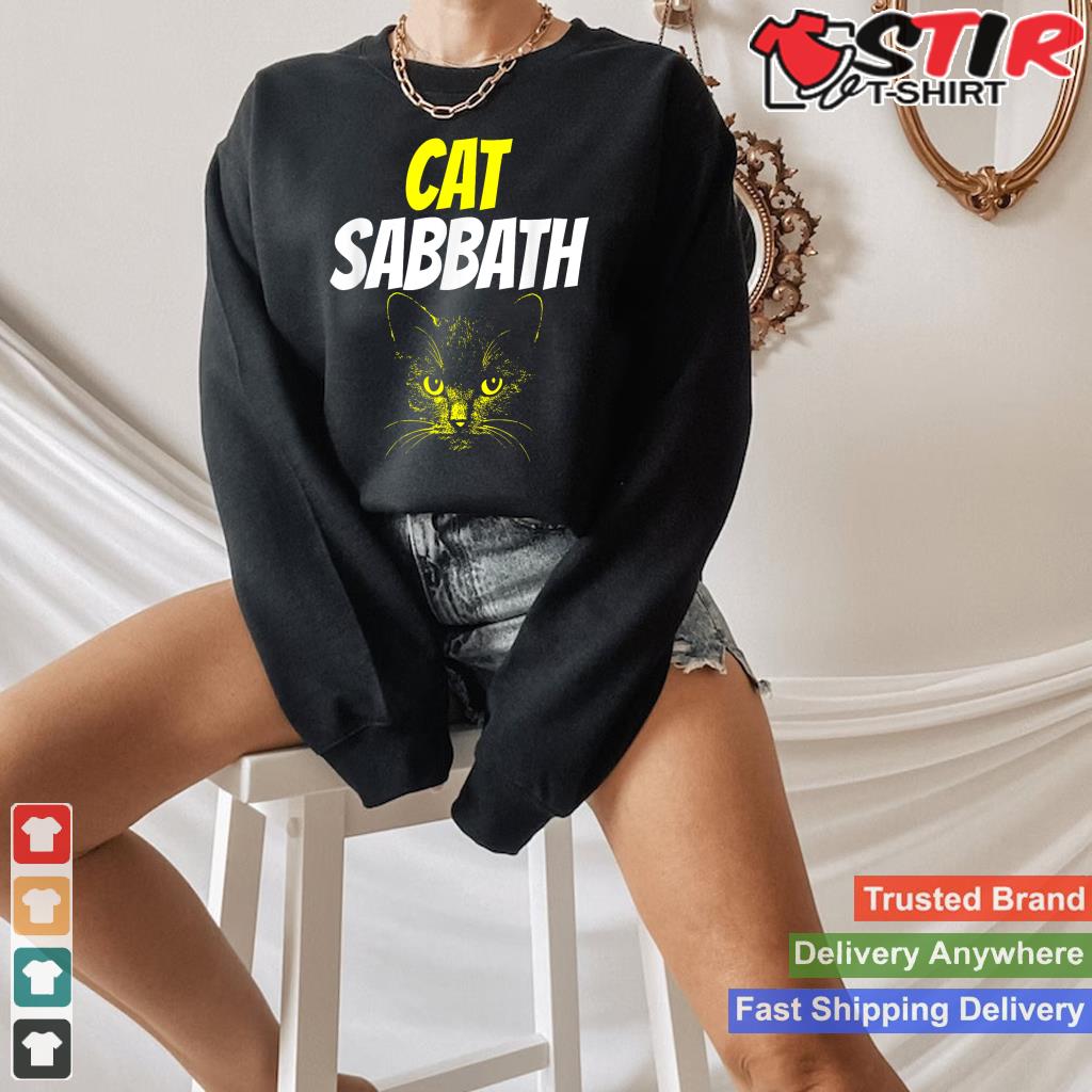 Funny T Shirt   Cat Sabbath Tee
