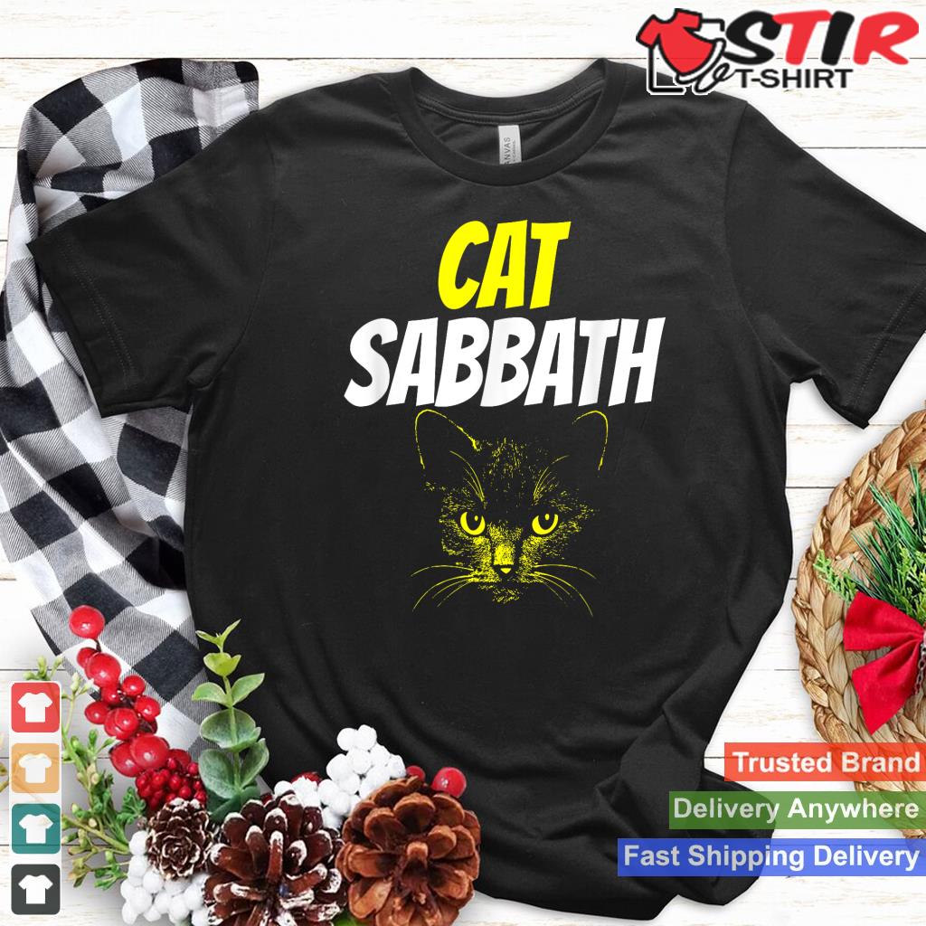 Funny T Shirt   Cat Sabbath Tee