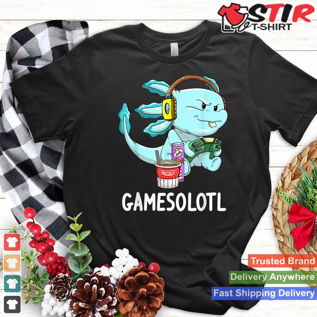 Gamesolotl Axolotl Video Gamer Kawaii Anime Gifts Boys Girls_1