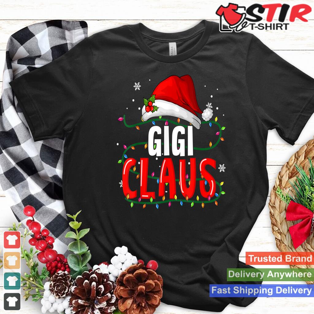 Gigi Claus Christmas Famiy Matching Pajamas Team Santa