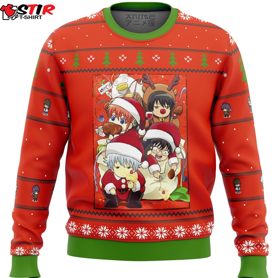 Gintama Holiday Christmas Sweater Stirtshirt