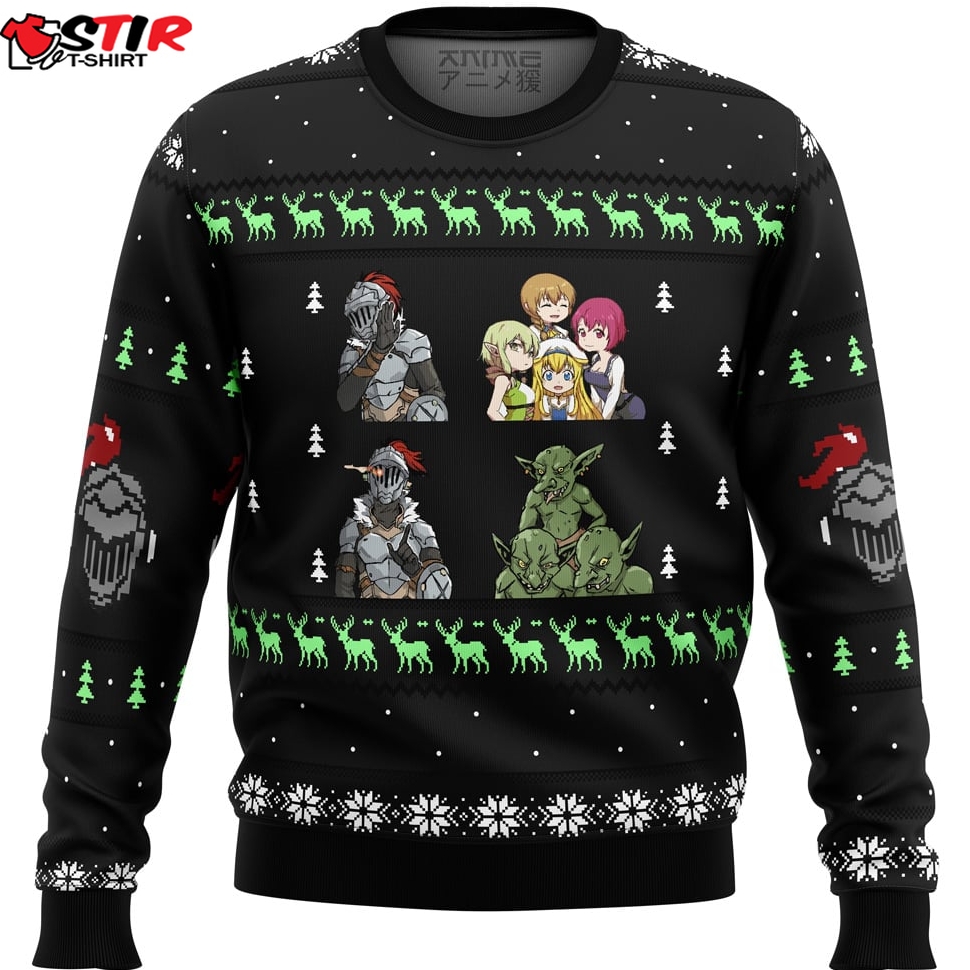 Goblin Slayer Sprites Ugly Christmas Sweater Stirtshirt
